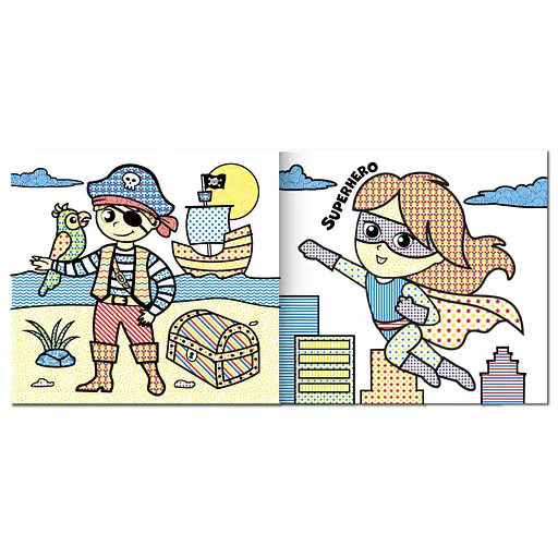 Водная раскраска "Любимые герои" Апельсин РМ-95-08 серия "MINI Water Book" - фото 2