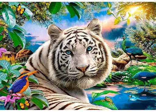Пазл Castorland Тигр 1500 эл. (c-151318) - фото 2