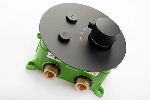 Душова система прихованого монтажу Rea Miler box black matt REA-P6713, Чорний матовий - фото 7