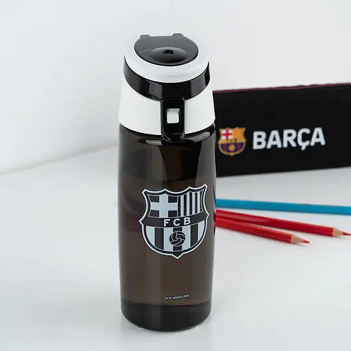 Бутылочка для воды Kite Barcelona 550 мл черно-белая (BC25-401) - фото 3