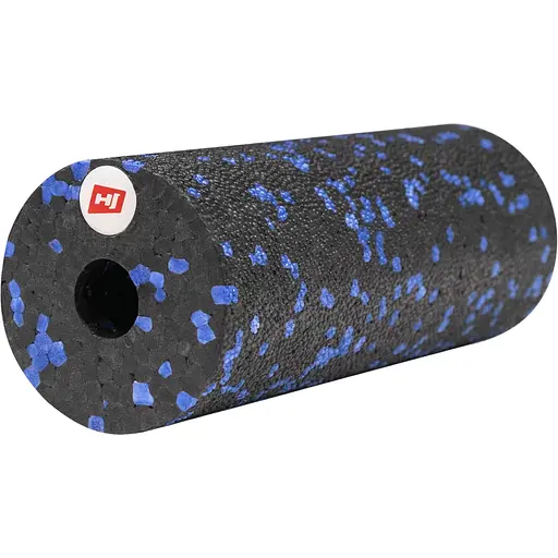 Мини массажный ролик (валик, роллер) Hop-Sport EPP 15см HS-P015YG черно-синий