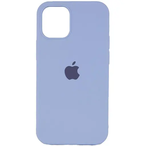 Чехол Silicone Case Full Protective AA для Apple iPhone 14 Plus 6.7 Голубой/Lilac Blue