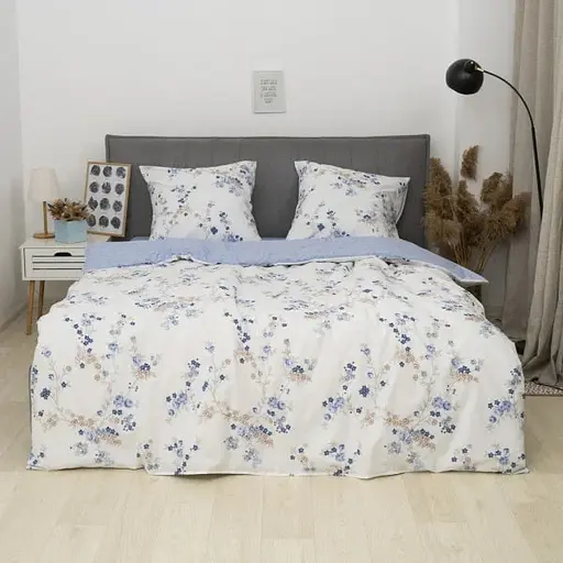 Комплект постільної білизни Viluta полуторний ранфорс 24293 100% бавовна - фото 1