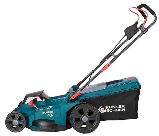 Газонокосарка акумуляторна Konner & Sohnen без АКБ та ЗП KS 43LM-40V - фото 2