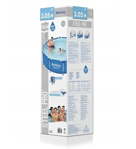 Каркасный бассейн BestWay 56677 305×76 см - фото 4