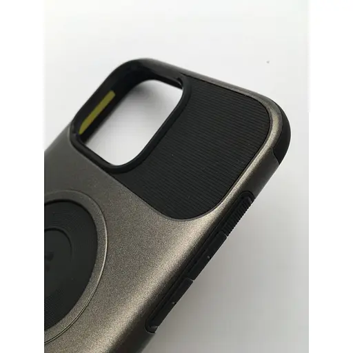 Оригинальный противоударный чехол Spigen Slim Armor (MagFit) MagSafe для iPhone 16 Pro Max Gunmetal ACS08033 - фото 12