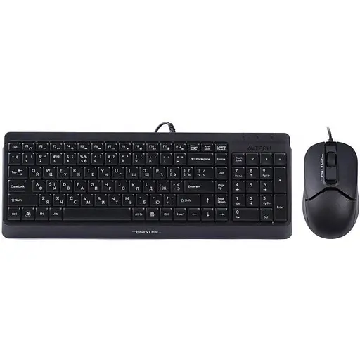Комплект (клавиатура, мышка) A4Tech F1512 Black USB