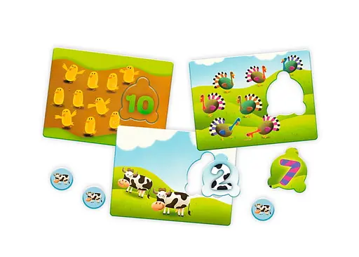 Настільна гра Trefl Перші відкриття. Захоплюючі цифри (нова версія) (02162) - фото 2