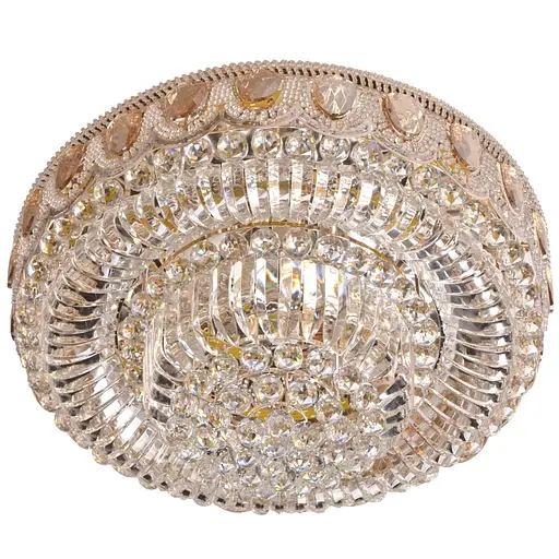 Люстра Brille потолочная торт с подсветкой LED E14 40W G (BCL-631C/9)