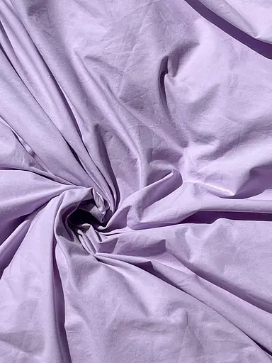 Комплект постільної білизни полуторний з рюшами 155х215 см варена бавовна White Dream Ліловий (2003/2R) - фото 7