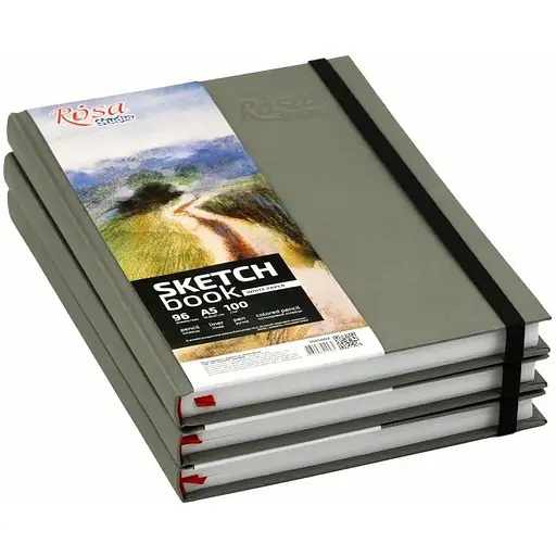Блокнот Rosa Studio 100г/м2 96л серый - фото 5