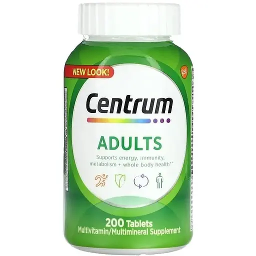 Мультивитамины Centrum Adults 200 tabs (1086-2023-10-4105)