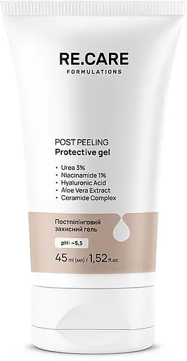 Постпілінговий захисний гель Re.Care Post Peeling Protective Gel 45 мл - фото 2