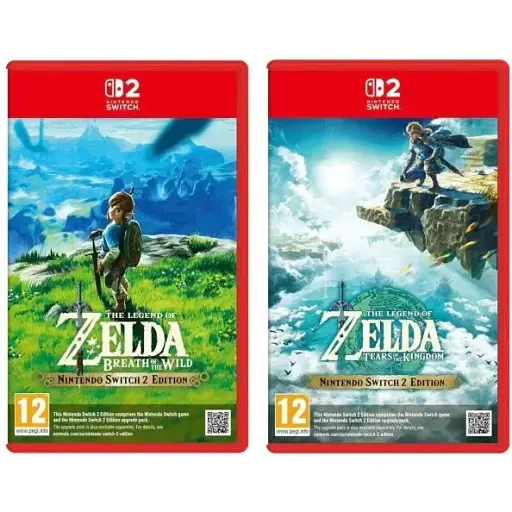 Гра The Legend of Zelda Breath of the Wild + The Legend of Zelda Tears of the Kingdom (російські версії) (Nintendo Switch 2)