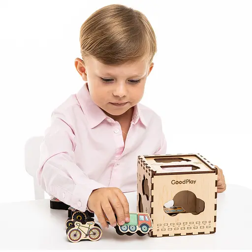 Кубик-сортер GoodPlay Транспорт (CUB-4-011) - фото 10