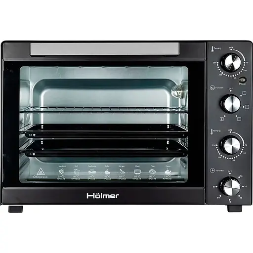 Електрична духовка Holmer настільна HEO-162CL (132519)