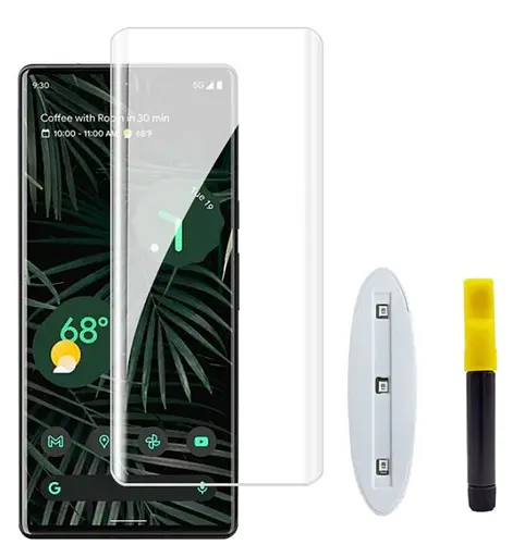 Захисне скло DK для Google Pixel 7 Pro UV Curved 015841 clear 2 шт. - фото 5