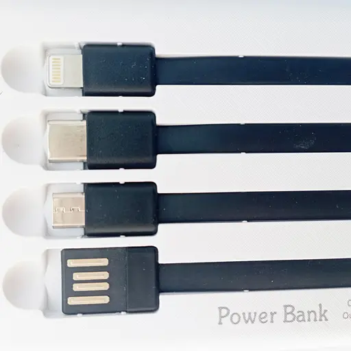 УМБ Power Bank Solar 30000mAh повербанк 4 в 1 з сонячною панеллю, екраном, ліхтариком White (11230) - фото 4