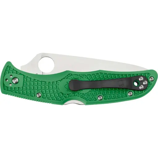 Нож Spyderco Endura 4 Lightweight Flat Ground Green - фото 2