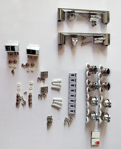 Душевая кабина без поддона Mixxus Premium Diverse SC02-90x90x195-TR хром прозрачное стекло 5 мм MI6861, Универсальная, прозрачная, хром - фото 3