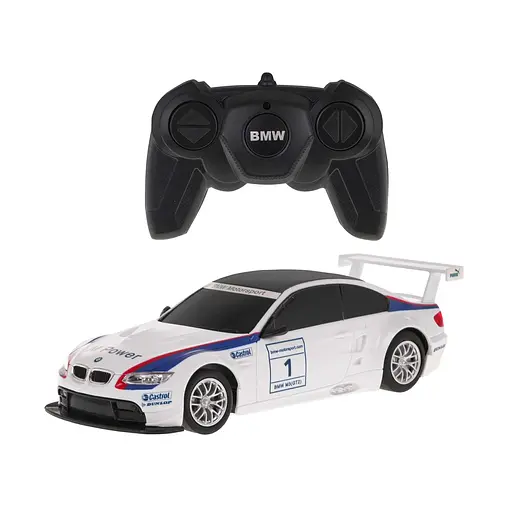 Машинка RASTAR BMW M3 R/C 1:24 білий 48300 - фото 2