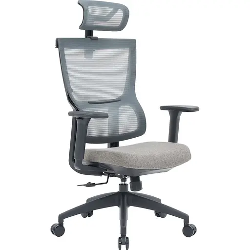 Офісне крісло OfficePro Elegant OC600-B-DG-DG Black/Dark Gray [148650] - фото 3