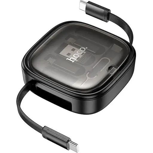 Кабель Hoco Retractable charging data Cable set U140 0,95 м PD27/60W 3A