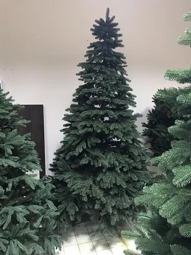 Штучна пухнаста ялинка Еліт (висота 3.50 м) лита (Зелена) - фото 9