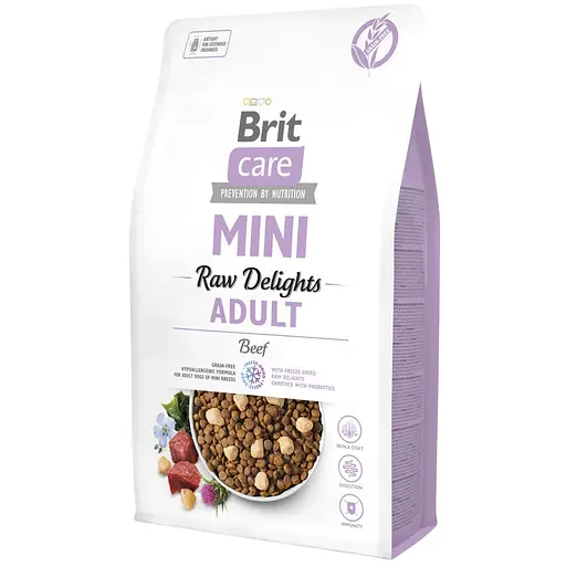 Корм сухий для собак малих порід Brit Care яловичина 2 кг - фото 3