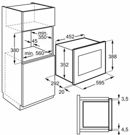 Мікрохвильова піч Electrolux LMS2173EMW (6474498) - фото 3