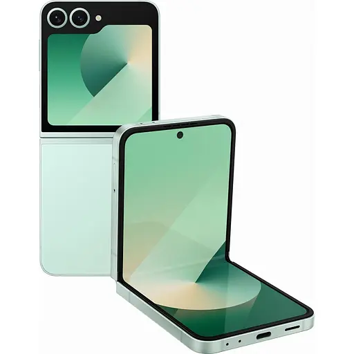 Смартфон Samsung Galaxy Flip 6 12/256GB Mint (SM-F741BLGG) [NFC, 2 SIM/1 SIM + eSIM]
