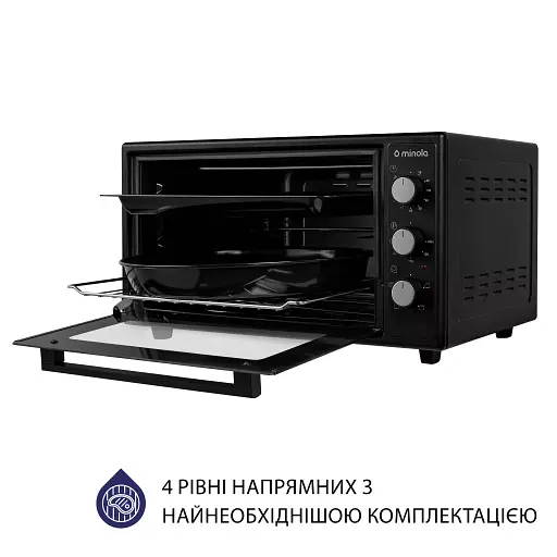 Электрическая печь Minola FOEV 4815 BL - фото 7