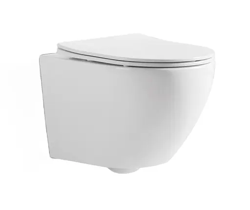 Унитаз подвесной Mixxus Ellipse-0306-R 520x360x365 мм, Rimless MI6708, Белый - фото 2