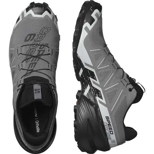 Кросівки Salomon outdoor Speedcross 6 8.5 Quiet Shade/Black/Pearl Blue - фото 5