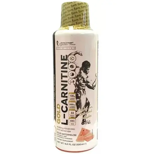 Жироспалювач Kevin Levrone Gold Line Gold L-Carnitine 3000 mg, 500 мл - Кавун