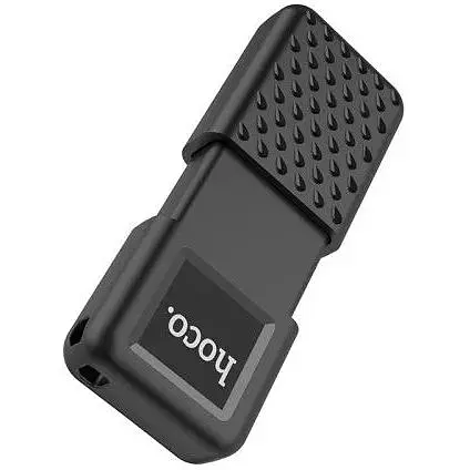 Флэш-накопитель USB Hoco UD6 Intelligent U disk 16Gb матовый черный - фото 1