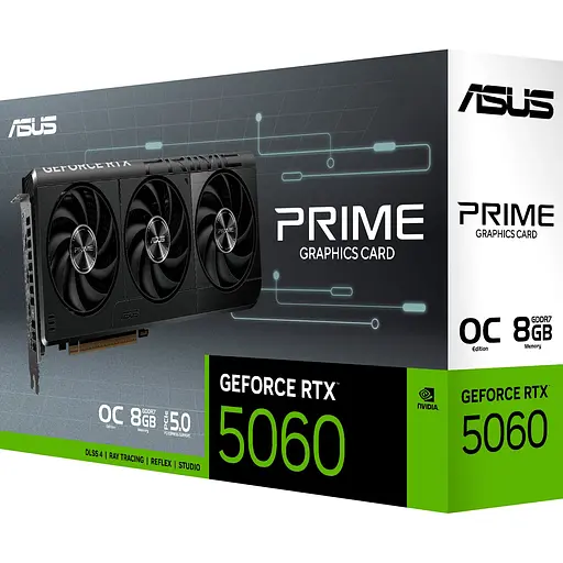 Відеокарта Asus Prime GeForce RTX 5060 8GB OC Edition (PRIME-RTX5060-O8G) EU [145603] - фото 10