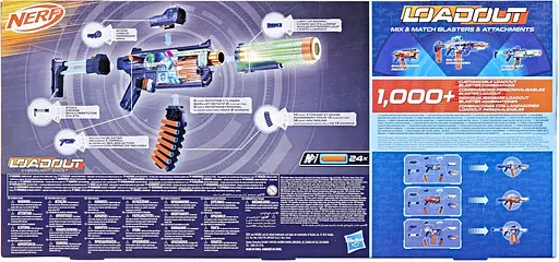  Бластер іграшковий Hasbro Nerf Loadout Cyberlight Ghost із LED-підсвіткою (G1824) - фото 3