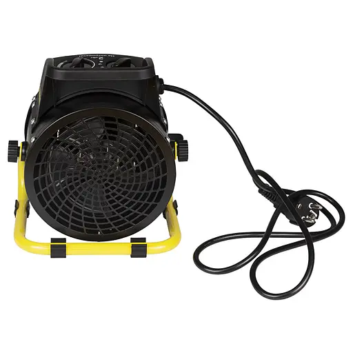 Электрическая тепловая пушка Sigma 2.0 кВт,0 площадь обогрева 30 кв.м., напольный, черный/желтый (5359461) - фото 8