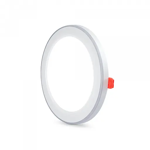 LED світильник вбудований з декоративною підсвіткою VIDEX DL4R 12W+4W 5000K+2700K 220V - фото 3