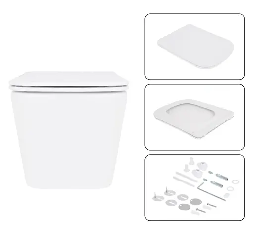 Набір Q-tap Nest 4 в 1 підвісний унітаз Crow Ultra Quiet 520x360x290 + комплект інсталяції QT05335172W48202 - фото 6