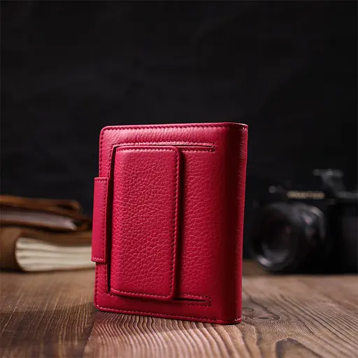 Кожаный женский кошелек Tony Bellucci 11.5х9.5х2 см acs0027006 - фото 8