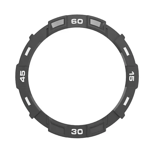 Безель Sikai для смартгодинника Xiaomi Watch S3 Black-white Sport - фото 2