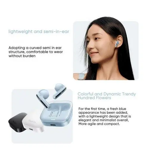 Навушники бездротові Xiaomi Redmi Buds 6 Active Transparent Pink (BHR8395GL) рожеві - фото 7