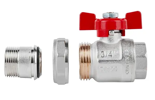 Кран шаровой Icma "Американка" 3/4" прямой №347 (87347AE11) - фото 3