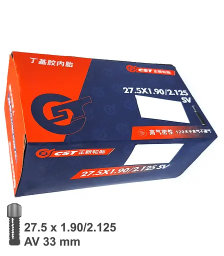 Камера велосипедна CST 27.5х1.9/2.125 AV 33 мм (G0001348) - фото 2