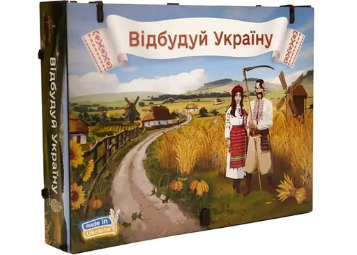 Настільна гра Гральня Відбудуй Україну (Rebuild Ukraine) (укр.) (MSG22REU)