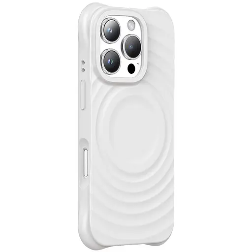 Чохол Epik TPU Orbit with MagSafe для Apple iPhone 16 Pro Max 6.9 White - фото 1