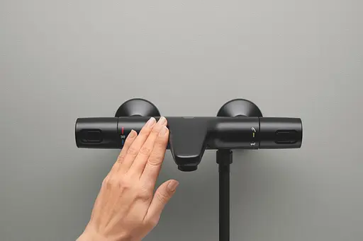 Термостат для ванни Grohe QuickFix Precision Trend 1022162432 Чорний матовий - фото 6