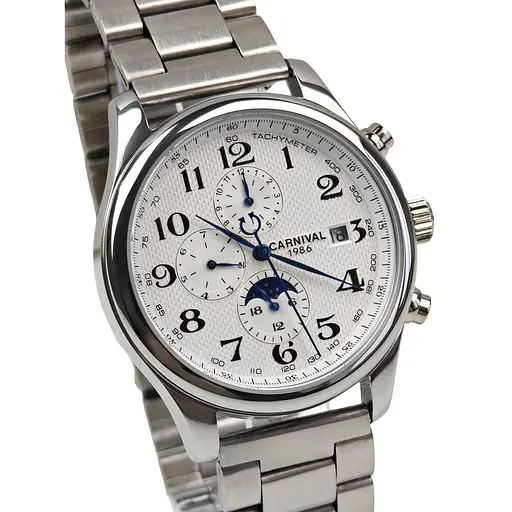 Годинник Carnival Masters Silver Metal, 2 ремешка - фото 2